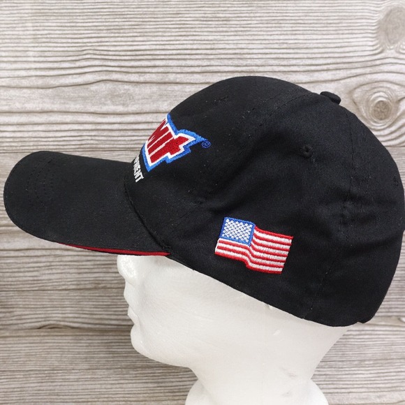 SUMMIT RACING EQUIPMENT LOGO BLACK ADJUSTABLE BASEBALL HAT CAP - Picture 4 of 10